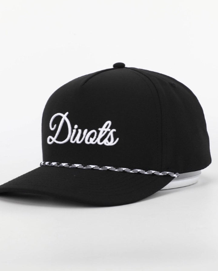 Divots Rope Hat (Black)