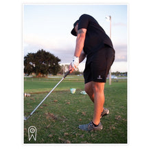 Load image into Gallery viewer, The Classic Black Lightweight Golf Shorts
